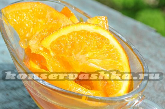 рецепт варенья из апельсинов