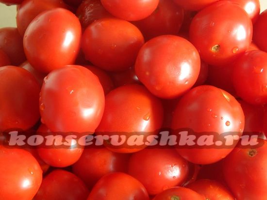 помидоры помыть