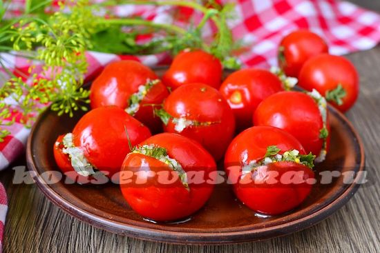 рецепт маринованных помидор с горчицей