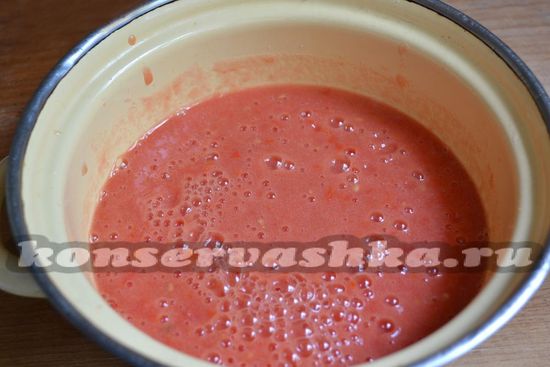 готовим томатный сок