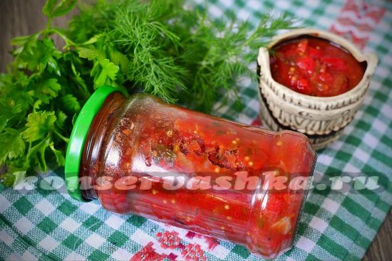 рецепт томатного соуса Лечо