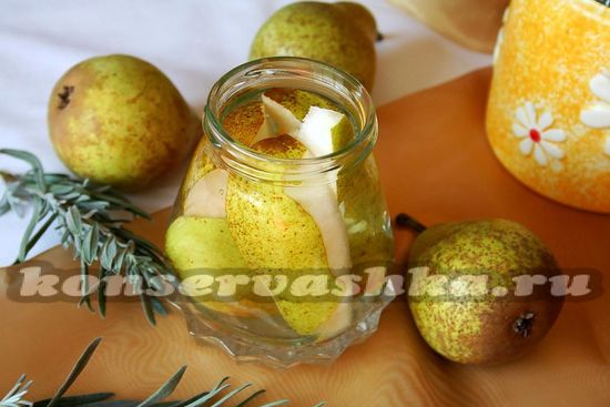 рецепт компот из груш на зиму