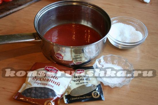 подготовим томатный соус