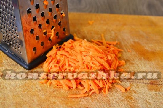 морковь натереть