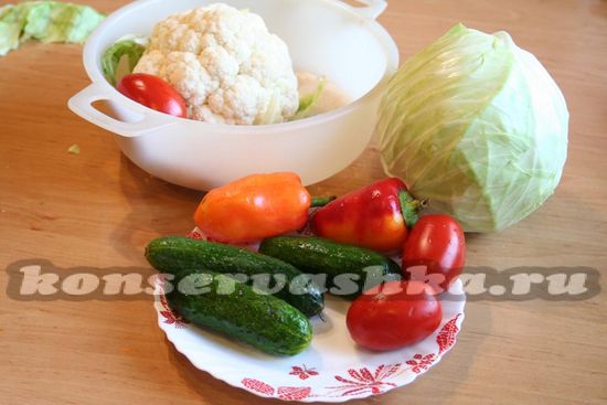 подготовим овощи