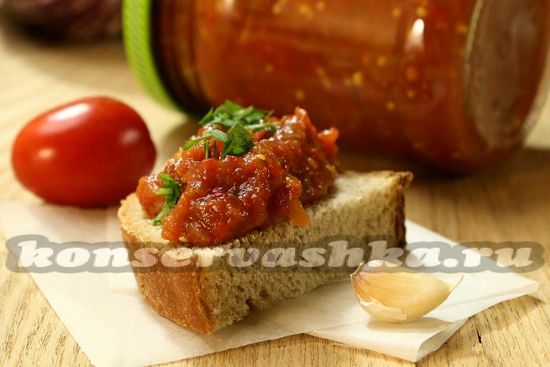 рецепт томатного соуса с баклажанами и перцем на зиму