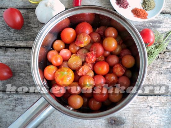 Варим томаты