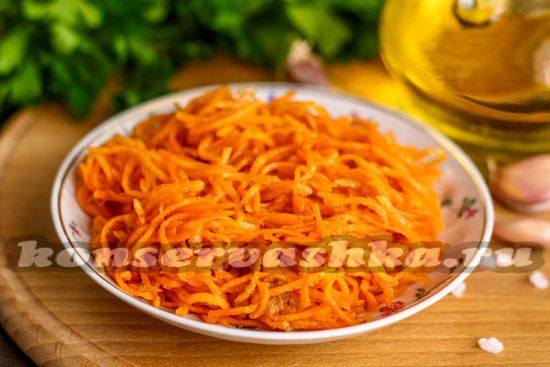 Настоящий рецепт моркови по-корейски