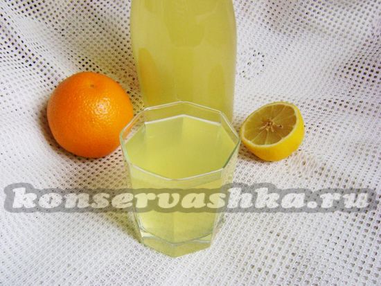 рецепт лимонада с имбирем и мятой на зиму