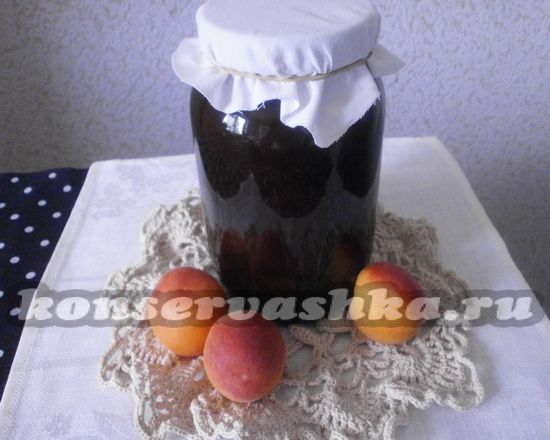 Абрикосовое варенье с грецким орехом: рецепт с фото