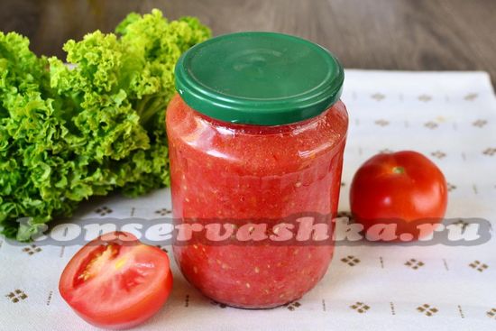 рецепт аджики из помидор