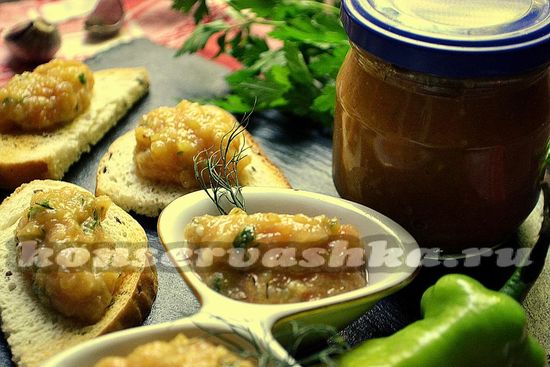 Икра из болгарского перца на зиму: рецепт с фото 