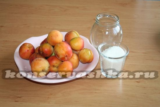 Ингредиенты для приготовления сока из абрикос