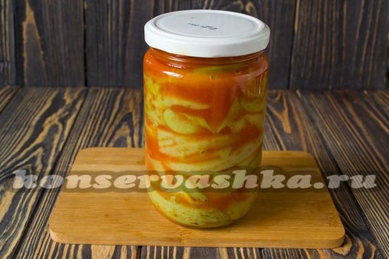 Перец чили в томатном соусе на зиму: рецепт с фото