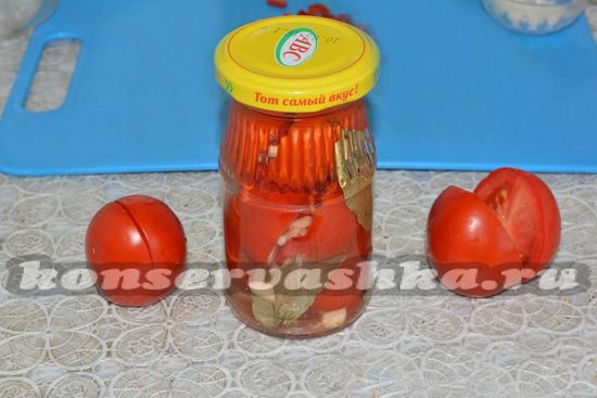 готовые помидоры