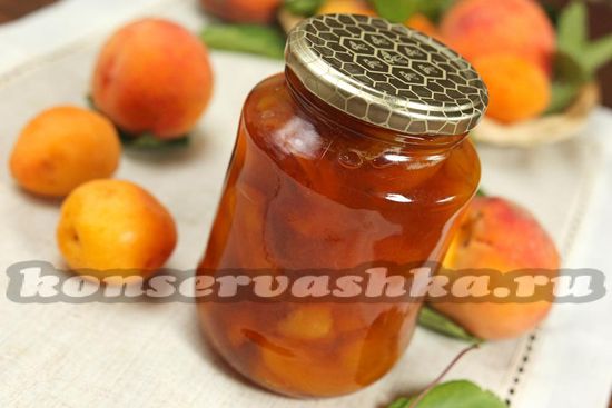 рецепт варенья из персиков и абрикосов