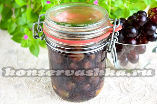 Маринованный виноград на зиму по-армянски: рецепт с фото