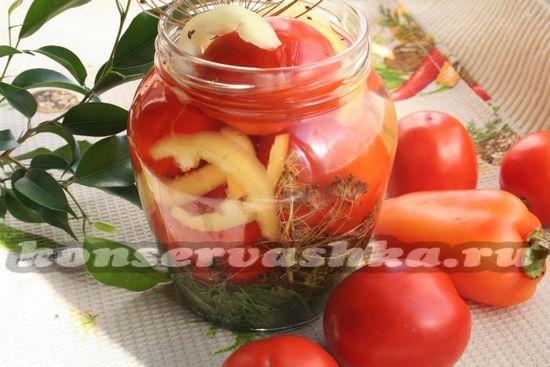 рецепт томатов, консервированных без стерилизации