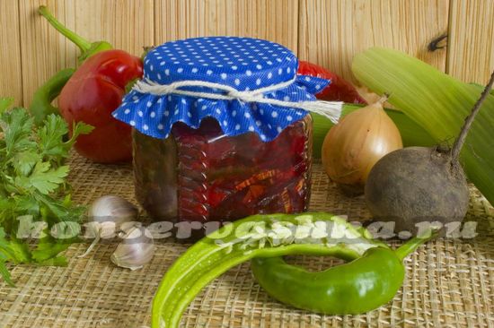 Рецепт борща белорусского – овощная заправка на зиму