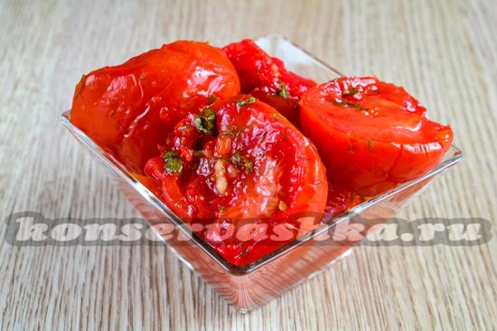 Рецепт быстрых помидор по-корейски