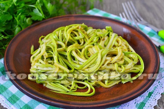 Рецепт маринованных кабачков по-корейски