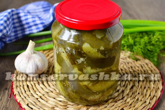 рецепт маринованных огурцов на зиму
