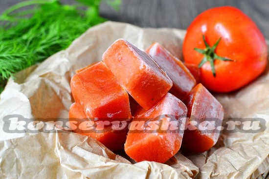 приготовления быстрой томатной пасты