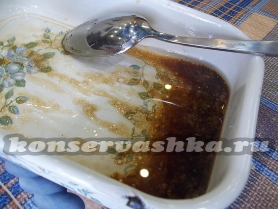 приготовить маринад