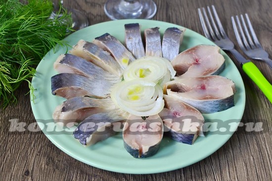 рецепт соленой сельди