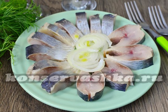 рецепт домашней засолки сельди