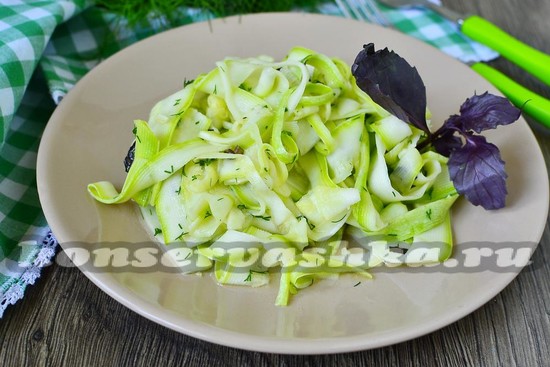 рецепт закуски из кабачков