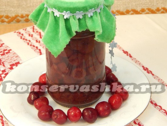 рецепт варенья из черешни
