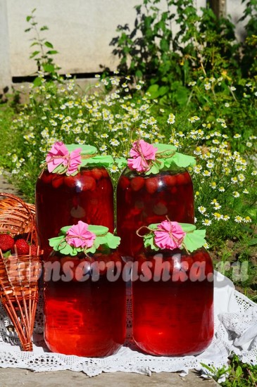дат компоту остыть укутанным