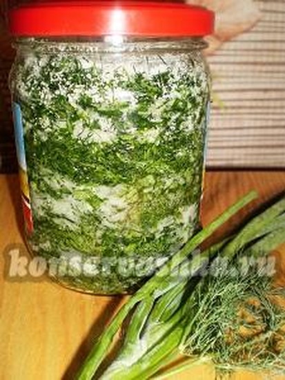 Засолка зеленого лука на зиму