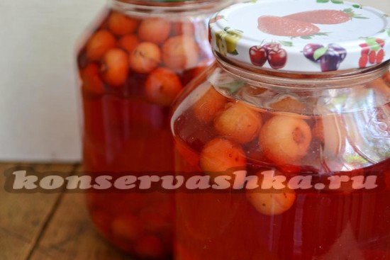 компот из вишни