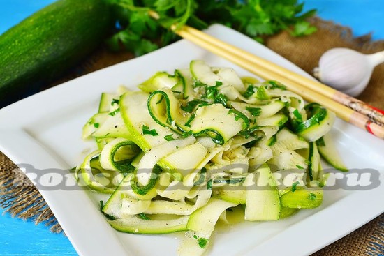 рецепт маринованных кабачков