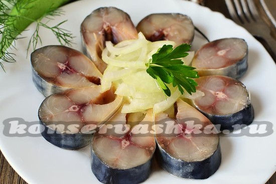 как приготовить маринованную скумбрию