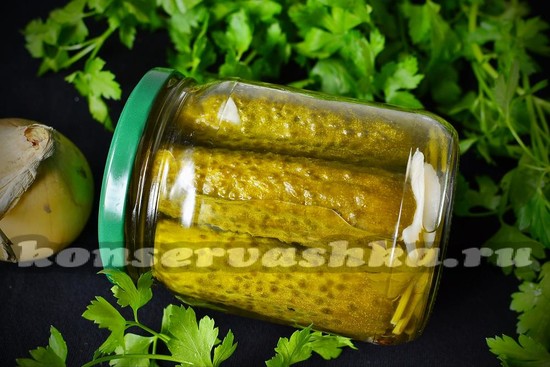 рецепт маринованных огурцов по-болгарски