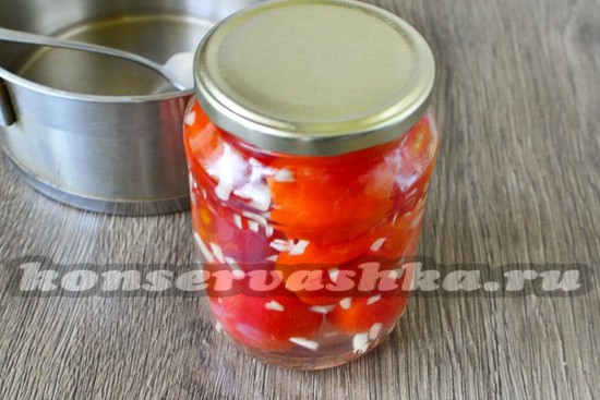 залит маринадом