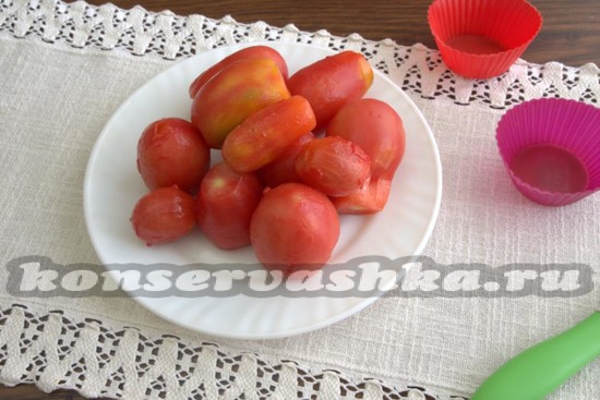 Очищаем от тонкой кожицы