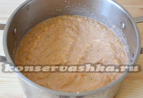 Кабачковая икра на зиму
