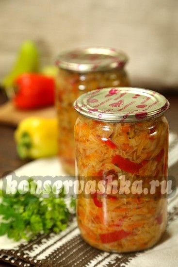 Заправка для щей на зиму с капустой