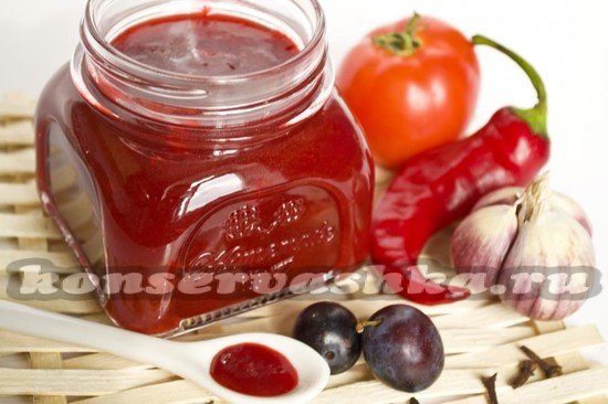 рецепт соуса из слив и томатов