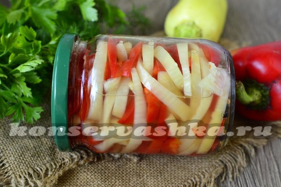 Маринованный сладкий перец на зиму