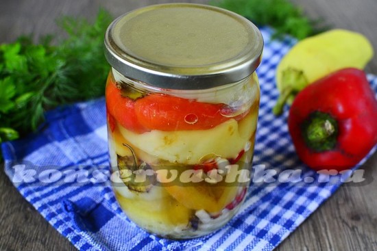 Перцы Печеные (заготовка на зиму)