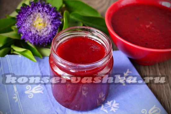 Сливовый конфитюр на зиму с корицей