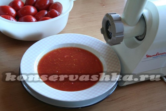 делаем томатный сок