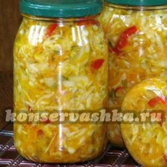 рецепты капусты на зиму