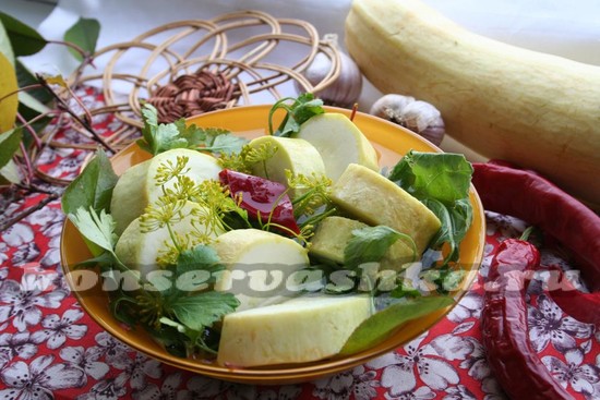 соленые кабачки