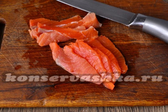 Нарезаем кусочками